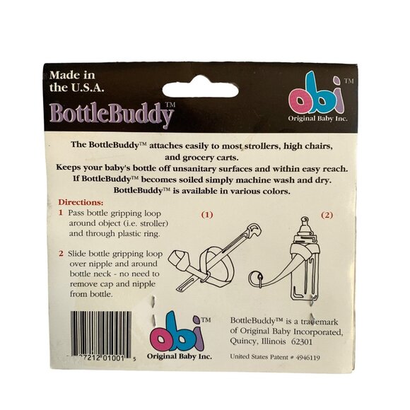 OBI BottleBuddy Bottle Buddy Vintage NOS New Old Stock In Packaging - Picture 4 of 5
